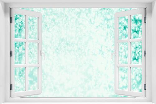 Fototapeta Naklejka Na Ścianę Okno 3D - Holiday Neo mint green abstract bokeh background