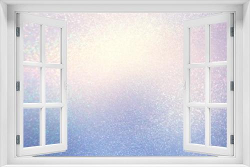 Fototapeta Naklejka Na Ścianę Okno 3D - Shimmer subtle textured background. Shiny lilac blue template. Bright glitter  pattern.