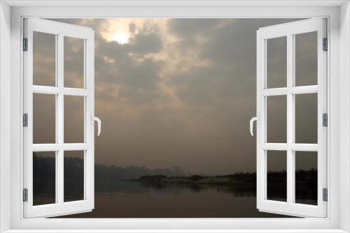 Fototapeta Naklejka Na Ścianę Okno 3D - India Sunrise