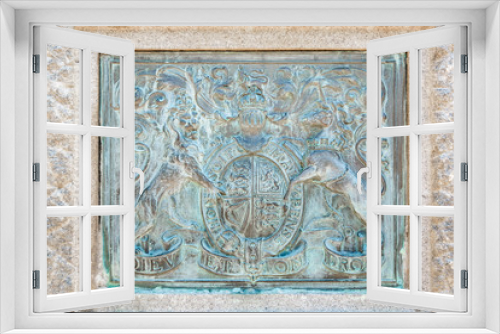 Fototapeta Naklejka Na Ścianę Okno 3D - Great Britain Kingdoom Shield