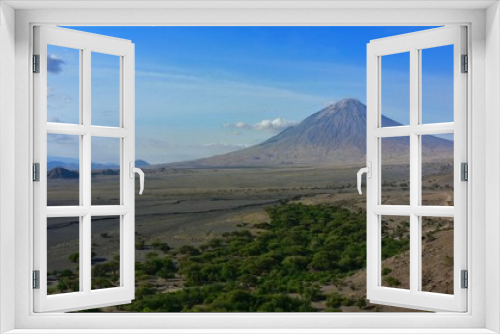 Fototapeta Naklejka Na Ścianę Okno 3D - L'Ol Doinyo Lengaï, stratovolcan de Tanzanie