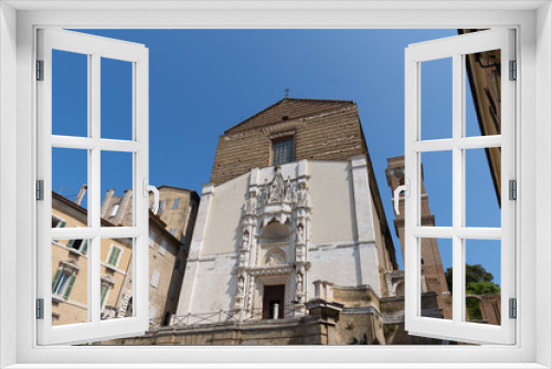 Fototapeta Naklejka Na Ścianę Okno 3D - Église San Francesco alle Scale, Ancône, Italie