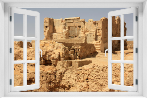 Fototapeta Naklejka Na Ścianę Okno 3D - Temple of the Oracle of Ammon to Gebel el-Dakrour in Siwa, Egypt