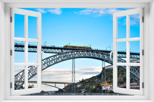 Fototapeta Naklejka Na Ścianę Okno 3D - bridge over river