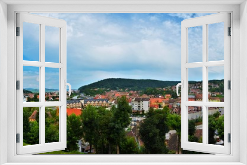 Fototapeta Naklejka Na Ścianę Okno 3D - Sighisoara city - Romania
