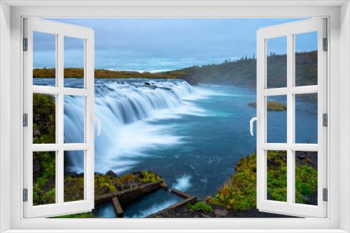 Fototapeta Naklejka Na Ścianę Okno 3D - wasserall in Island