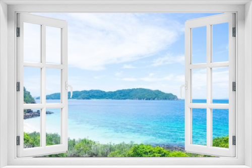 Fototapeta Naklejka Na Ścianę Okno 3D - Top view of beautiful Andaman sea in Thailand