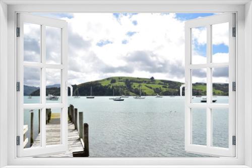 Fototapeta Naklejka Na Ścianę Okno 3D - Akaroa in South Island, New Zealand