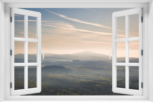 Fototapeta Naklejka Na Ścianę Okno 3D - góry