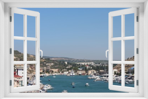 Fototapeta Naklejka Na Ścianę Okno 3D - view of port of spain