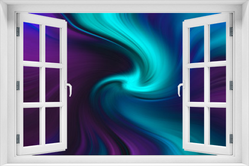 Fototapeta Naklejka Na Ścianę Okno 3D - Modern abstract color background with curved lines. Creative gradient texture for you design