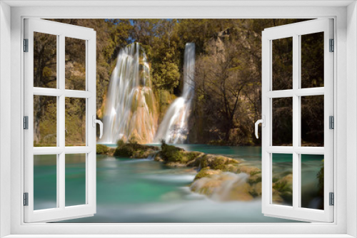 Fototapeta Naklejka Na Ścianę Okno 3D - Cascada Minas Viejas 2