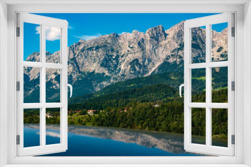 Fototapeta Naklejka Na Ścianę Okno 3D - Beautiful alpine view of the famous Tennengebirge, Salzburg, Austria