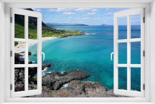 Fototapeta Naklejka Na Ścianę Okno 3D - Hawaii Inseln: Oahu, Kauai, Maui und Big Island.. traumhaft schön!