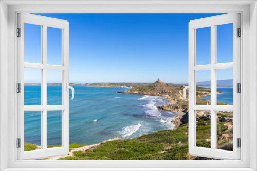 Fototapeta Naklejka Na Ścianę Okno 3D - Sardinien Sinis Halbinsel