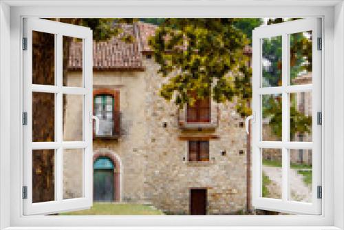 Fototapeta Naklejka Na Ścianę Okno 3D - Roscigno Vecchio - Ghost town in Cilento