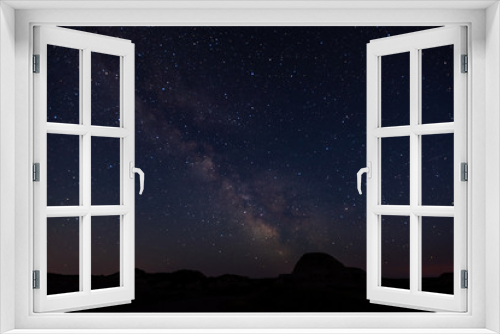 Fototapeta Naklejka Na Ścianę Okno 3D - Stars Above Theodore Roosevelt National Park