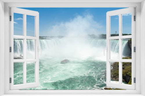 Fototapeta Naklejka Na Ścianę Okno 3D - Horseshoe Fall of Niagara Falls