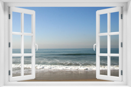 Fototapeta Naklejka Na Ścianę Okno 3D - beach horizon 1