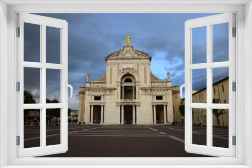 Fototapeta Naklejka Na Ścianę Okno 3D - Assisi - Santa Maria degli Angeli