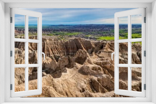 Fototapeta Naklejka Na Ścianę Okno 3D - Badlands National Park