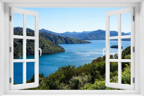 Fototapeta Naklejka Na Ścianę Okno 3D - Ohau Viewpoint and Walkway in Kaikoura, New Zealand