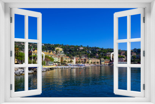 Fototapeta Naklejka Na Ścianę Okno 3D - Architecture of Santa Margherita Ligure