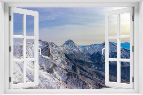 Fototapeta Naklejka Na Ścianę Okno 3D - Japanese Mountain