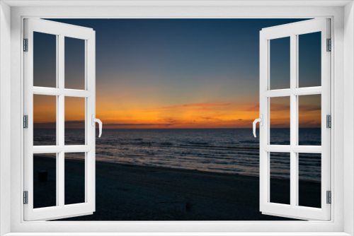 Fototapeta Naklejka Na Ścianę Okno 3D - sea sunset