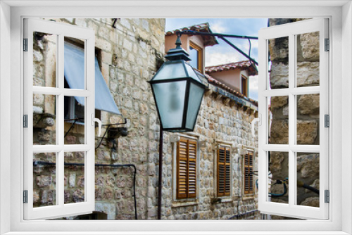 Fototapeta Naklejka Na Ścianę Okno 3D - stare miasto Dubrownik, Chorwacja