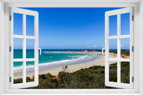 Fototapeta Naklejka Na Ścianę Okno 3D - Beautiful Blue Lagoon at the Great Ocean Road, Australia
