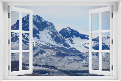 Fototapeta Naklejka Na Ścianę Okno 3D - Andes mountains from Altos del Lircay, Maule, Chile