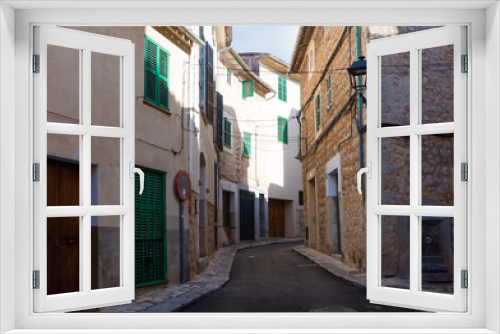 Fototapeta Naklejka Na Ścianę Okno 3D - Uliczki Majorki - Hiszpania 