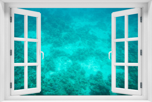 Fototapeta Naklejka Na Ścianę Okno 3D - blue water background