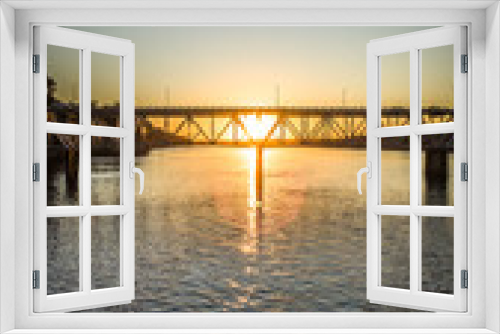 Fototapeta Naklejka Na Ścianę Okno 3D - Tennessee River at Sunset
