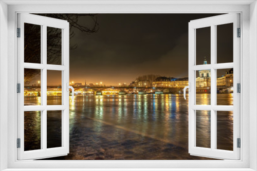 Fototapeta Naklejka Na Ścianę Okno 3D - Pont des Arts