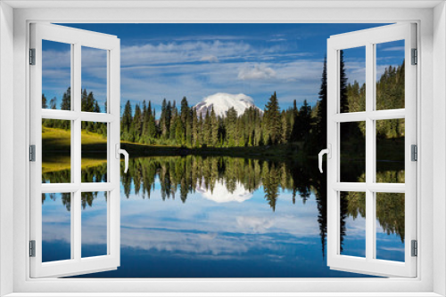 Fototapeta Naklejka Na Ścianę Okno 3D - Mt Rainier