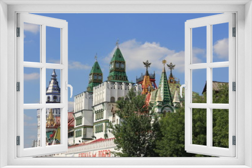 Fototapeta Naklejka Na Ścianę Okno 3D - church in moscow