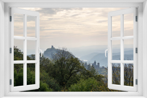Fototapeta Naklejka Na Ścianę Okno 3D - Der Drachenfels