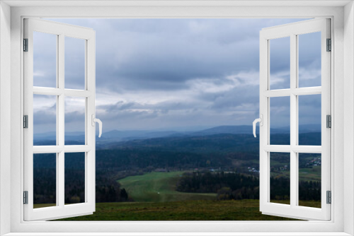 Fototapeta Naklejka Na Ścianę Okno 3D - Panorama z Bezmiechowej 