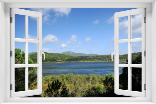 Fototapeta Naklejka Na Ścianę Okno 3D - Baratz lake, Alghero, Sardinia, Italy, Europe.
