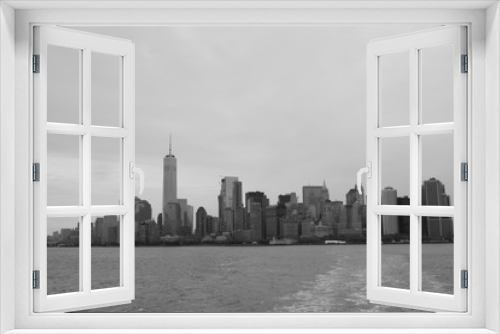 Fototapeta Naklejka Na Ścianę Okno 3D - skyline of new york city