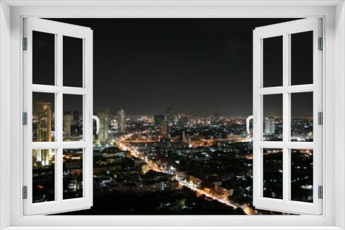 Fototapeta Naklejka Na Ścianę Okno 3D - Bangkok Panorama 4