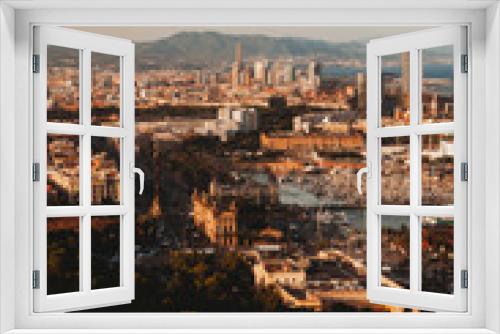 Fototapeta Naklejka Na Ścianę Okno 3D - Barcelona