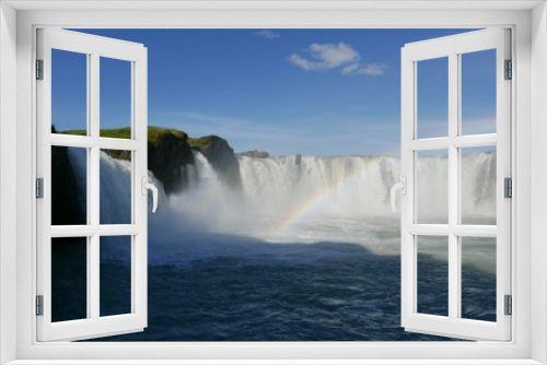 Fototapeta Naklejka Na Ścianę Okno 3D - waterfall iceland