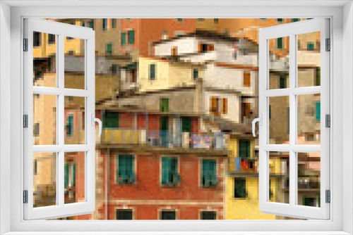 Fototapeta Naklejka Na Ścianę Okno 3D - Cinque Terre
