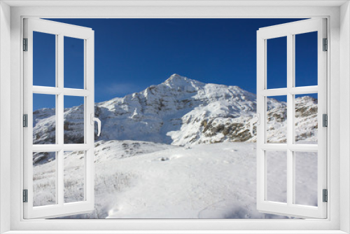 Fototapeta Naklejka Na Ścianę Okno 3D - Snow Arabika