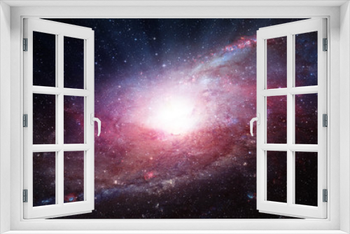 Fototapeta Naklejka Na Ścianę Okno 3D - Marvelous galaxy in a deep space. The elements of this image furnished by NASA.