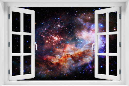 Fototapeta Naklejka Na Ścianę Okno 3D - Gorgeous galaxy and stars. The elements of this image furnished by NASA.