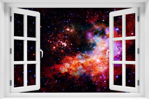 Fototapeta Naklejka Na Ścianę Okno 3D - Space and galaxy. The elements of this image furnished by NASA.